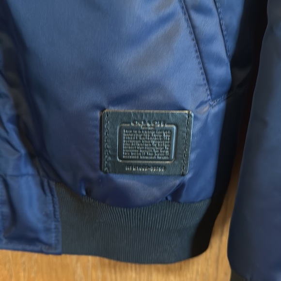 Coach Men’s Bomber Jacket! Size small. Maybe worn once or twice! Exc. condition. - Picture 5 of 6